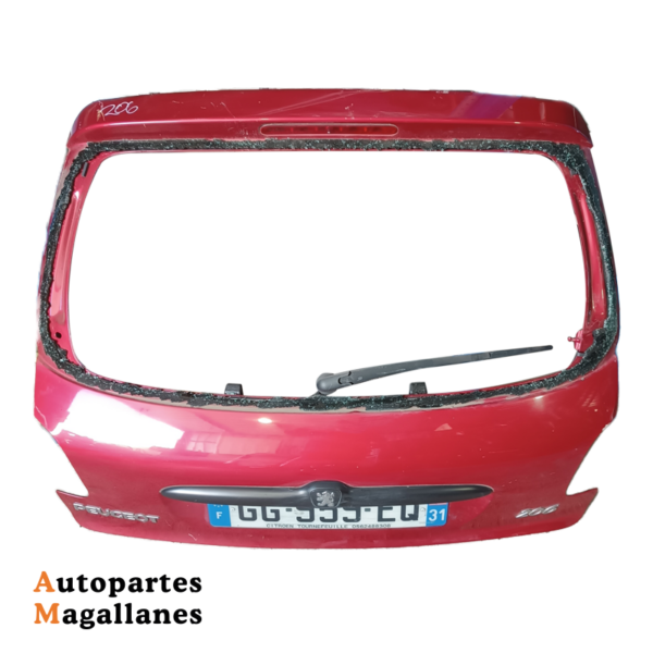 Porton trasero Peugeot 206 , Ref: 8974-C1A