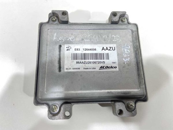 9863-2 ECU de motor Chevrolet Agile LTZ 2011, Ref: 9863-S2C8