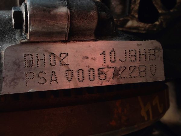 bm1-2 Block Motor Citroen Celysse 1.6HDI, Ref: BM1-Lavadero Fondo