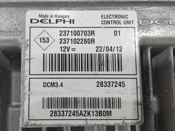 8316-2 ECU de motor Renault Sandero 1.5 dci , Ref: 8316-K3A6