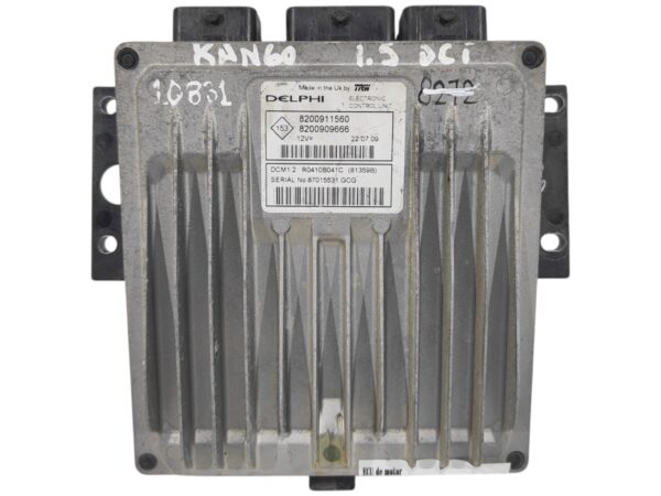 ECU de motor Renault KANGOO 1.5 dci , Ref: 10831-K3A5