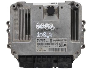 ECU de motor Peugeot Citroen 1.6 HDI 2009, Ref: 10867-K3B3