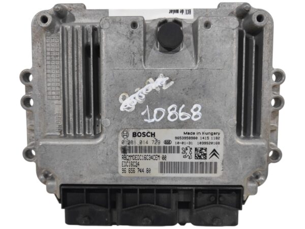 ECU de motor Citroen C4 1.6 HDI 2010, Ref: 10868-K3B3