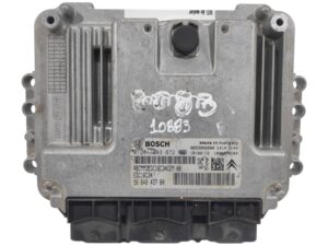 ECU de motor Peugeot Citroen 1.6 HDI 2010, Ref: 10883-K3B5