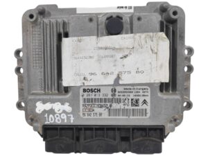 ECU de motor Peugeot Citroen 1.6 HDI 2008, Ref: 10897-K3B6