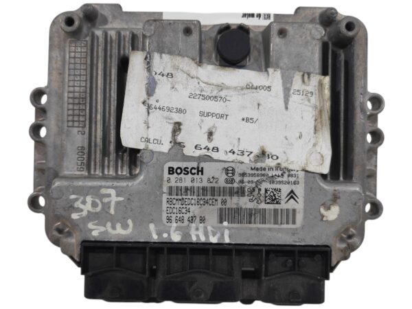 ECU de motor Peugeot Citroen 1.6 HDI 2008, Ref: 10899-K3B6