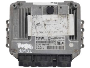 ECU de motor Peugeot Citroen 1.6 HDI 2008, Ref: 10921-K3B7