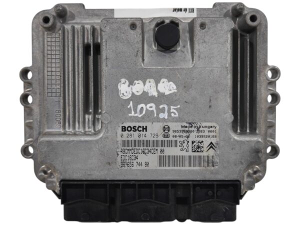 ECU de motor Citroen C4 1.6 HDI 2008, Ref: 10925-K3B7