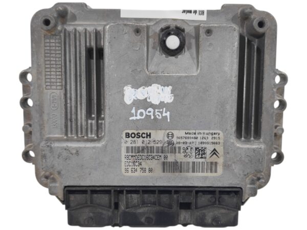 ECU de motor Peugeot 207 1.4 HDI 2008, Ref: 10954-K3B9