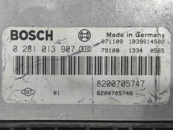 ECU de motor Renault MEGANE II SCENIC 1.9 DCI 130HP , Ref: 8077-K3A7