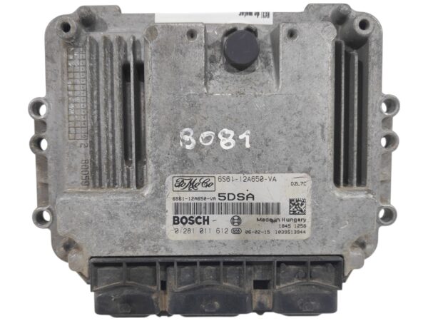 ECU de motor Ford FUSION FOCUS 2.0 1.6 TDCI 2006, Ref: 8081-K3B9