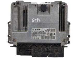 ECU de motor Citroen C3 1.6 HDI 92CV , Ref: 8094-K3B6
