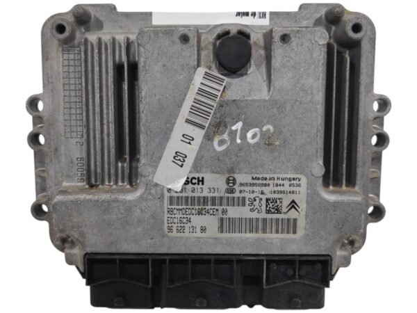 ECU de motor Peugeot Citroen 1.6 HDI , Ref: 8102-K3B3