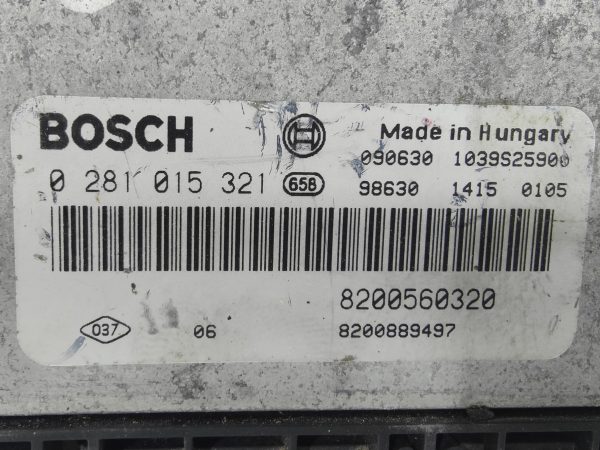 ECU de motor Renault LAGUNA 2.0 DCI , Ref: 8109-K3B1