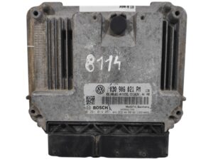 ECU de motor Volkswagen GOLF MK5 1.9 TDI , Ref: 8114-K3B3