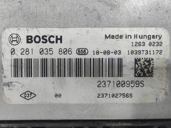 ECU de motor Renault CLIO IV 1.5 dCi , Ref: 8117-K3A7
