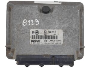 ECU de motor Volkswagen GOLF IV 2.3 VR 1998, Ref: 8123-K3B7