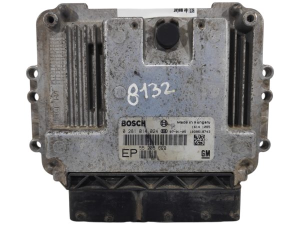 ECU de motor Opel ASTRA ZAFIRA 1.9 CDTI 120CV 2007, Ref: 8132-K3B7