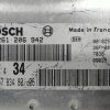 ECU de motor Peugeot 206 1.6 16V 2000, Ref: 8161-K3B6