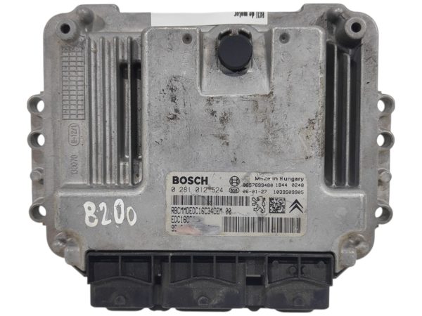 ECU de motor Citroen C3 1.4 HDi 2006, Ref: 8200-K3A7