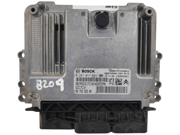 ECU de motor Peugeot Partner 1.6 HDI , Ref: 8209-K3B1