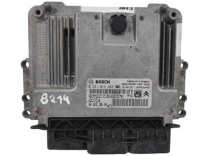 ECU de motor Peugeot Citroen 1.6 HDi 2012, Ref: 8214-K3B5
