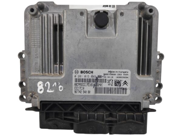 ECU de motor Peugeot Citroen 1.4 HDI , Ref: 8216-K3B2