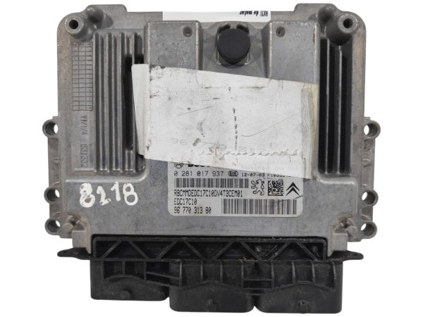 ECU de motor Peugeot 206 1.4 HDI , Ref: 8218-K3B2
