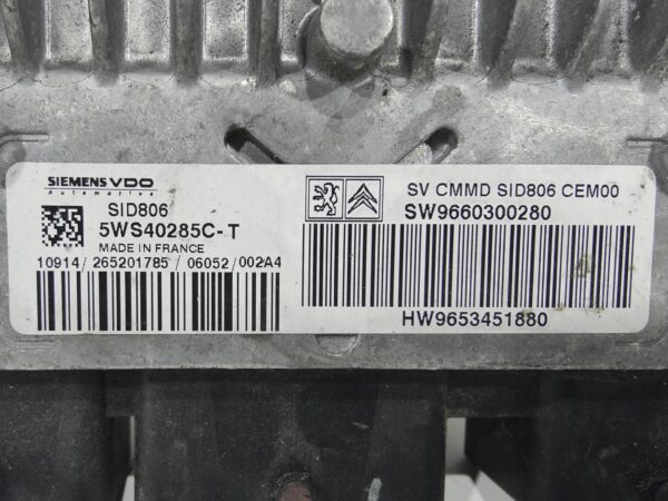 ECU de motor Citroen C3 / C2 1.4 HDI 68CV (8HZ) , Ref: 8241-K3B4