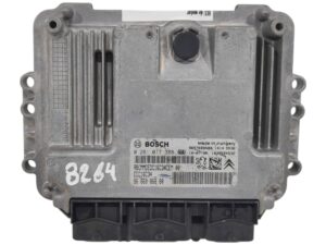 ECU de motor Peugeot Citroen 1.4 HDI 2010, Ref: 8264-K3B8