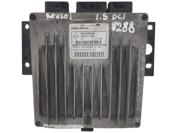 ECU de motor Renault MEGANE II 1.5 DCI 85HP , Ref: 8288-K3B11