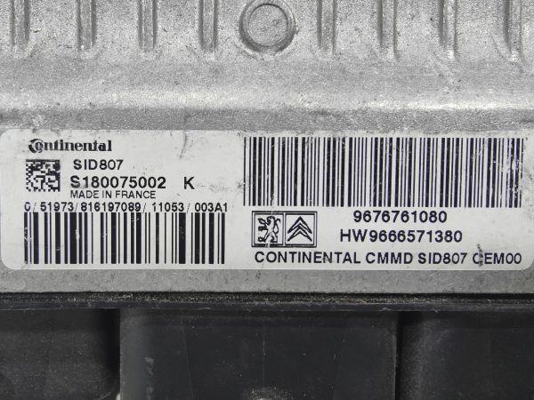 ECU de motor Peugeot 3008 1.6 HDI , Ref: 8300-K3B11