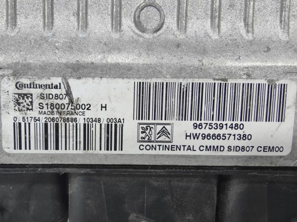 ECU de motor Peugeot 3008 1.6 HDI , Ref: 8303-K3B2