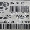 ECU de motor Renault TWINGO 1.2i 55CV , Ref: 8314-K3B10