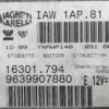 ECU de motor Peugeot 206 1.4 Nafta , Ref: 8320-K3B10