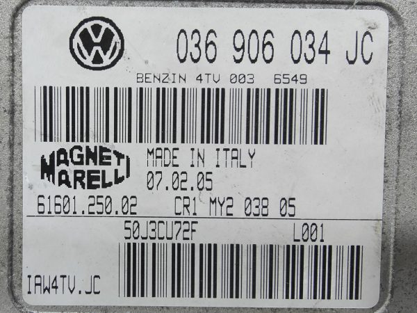 ECU de motor Volkswagen POLO 1.4 BKY , Ref: 8322-K3B11