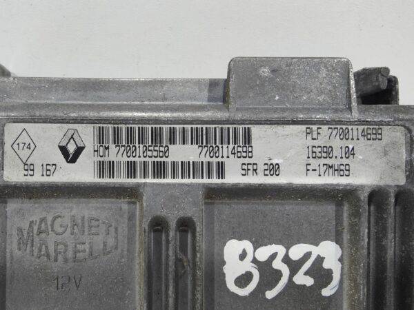 ECU de motor Renault twingo 1.2 , Ref: 8323-K3B10