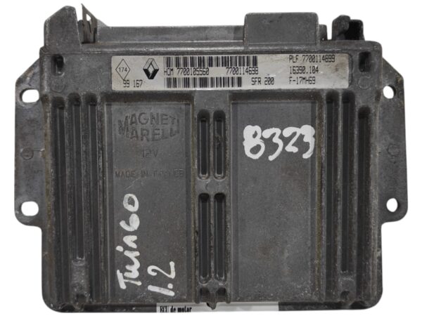 ECU de motor Renault twingo 1.2 , Ref: 8323-K3B10