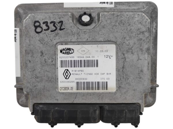 ECU de motor Renault TWINGO 1.2 , Ref: 8332-K3B10