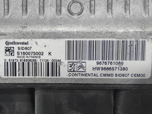 ECU de motor Peugeot 3008 1.6 HDI , Ref: 8344-K3B8