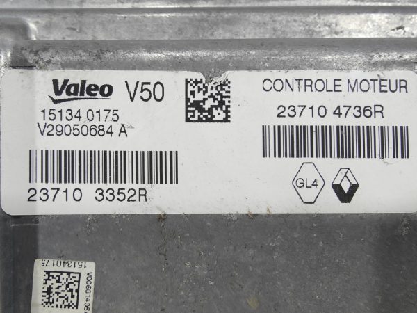 ECU de motor Renault CLIO 4 0.9 TCE , Ref: 8363-K3B5