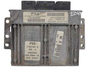 ECU de motor Peugeot 206 1.4 8V 2000, Ref: 11047-K3C10