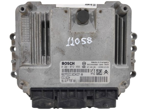 11058 ECU de motor Citroen XSARA PICASSO 2007, Ref: 11058-K3C9