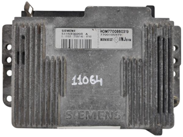 ECU de motor Renault MEGANE SCENIC 1.6 , Ref: 11064-K3C9
