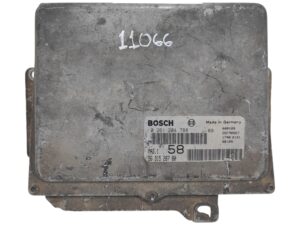 ECU de motor Peugeot Citroen 1.1i 8V 2000, Ref: 11066-K3C9
