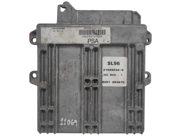 ECU de motor Peugeot Citroen 1.8i 110CV , Ref: 11069-K3C9