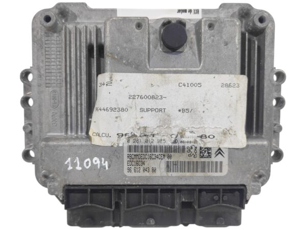 ECU de motor Citroen C4 1.6 HDI 2006, Ref: 11094-K3C6