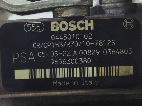 Bomba de inyeccion diesel Peugeot Citroen 1.6 16v HDI 2005, Ref: 11144-K2C