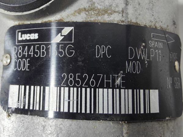 Bomba de inyeccion diesel Peugeot Citroen 1.9 D Dw9 , Ref: 11209-K2B