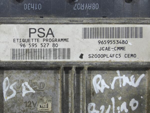 ECU de motor Peugeot Citroen PARTNER BERLINGO 1.4 1.6, Ref: 4742-K3C5